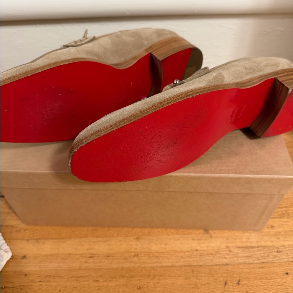 Men's Christian Louboutin Suede Loafers - Picture 2 of 4